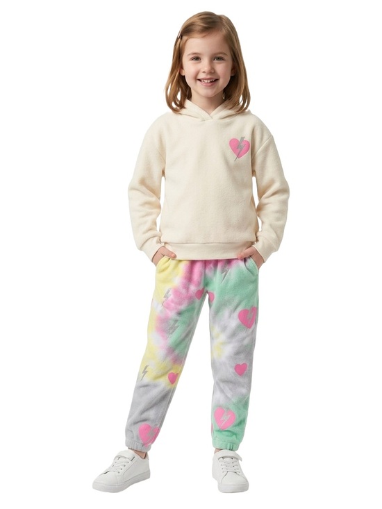 Chaser Other - Chaser girls bliss knit cozy bolt heart sweatpants